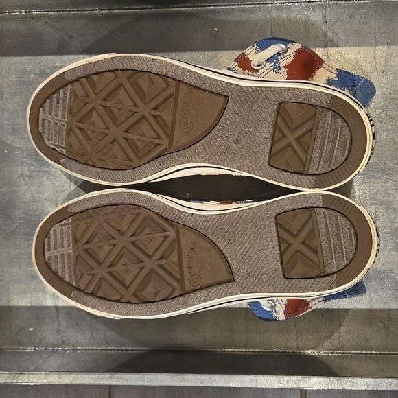 Converse | Limited Edition Union Jack British Flag High Tops Mens Size 3.5 NWOT - Picture 5 of 7